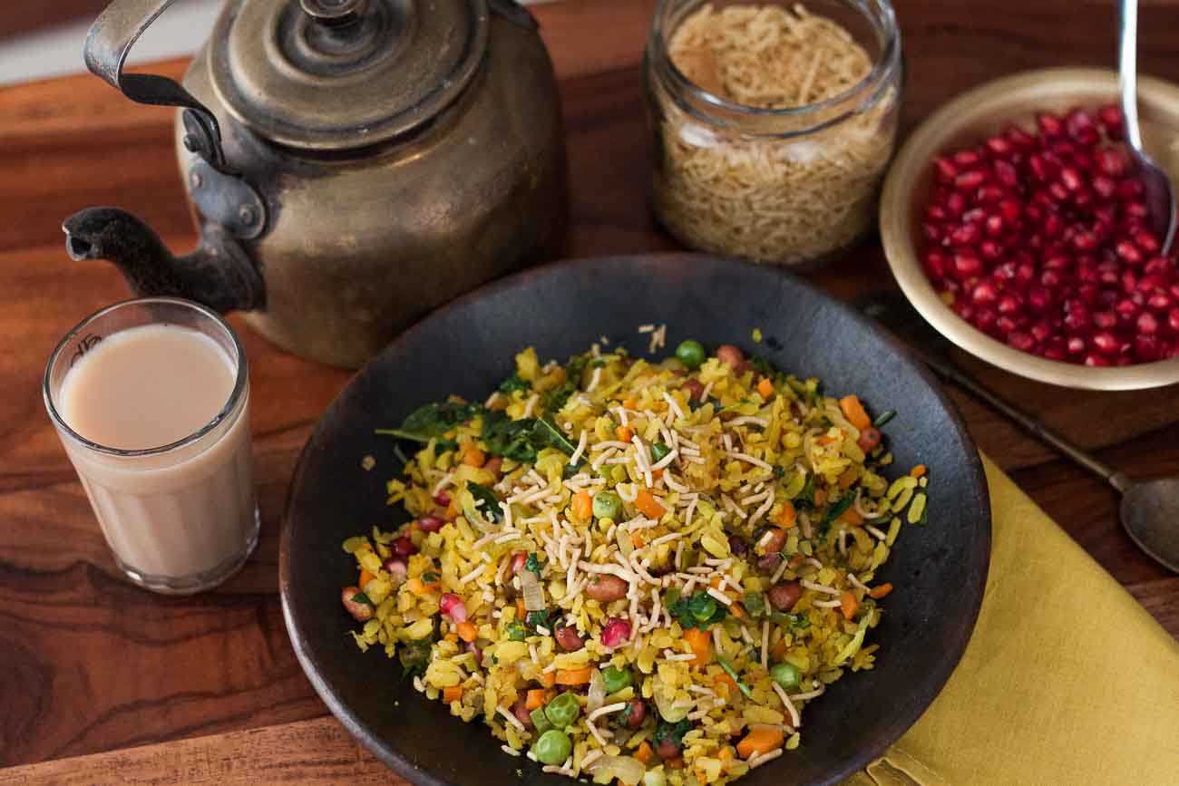 Vegetable Poha